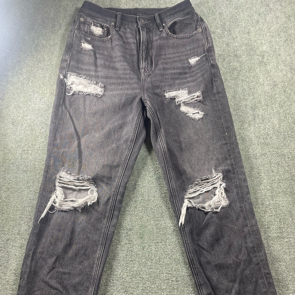 American Eagle Outfitters‎ Distressed Black Ripped Jeans